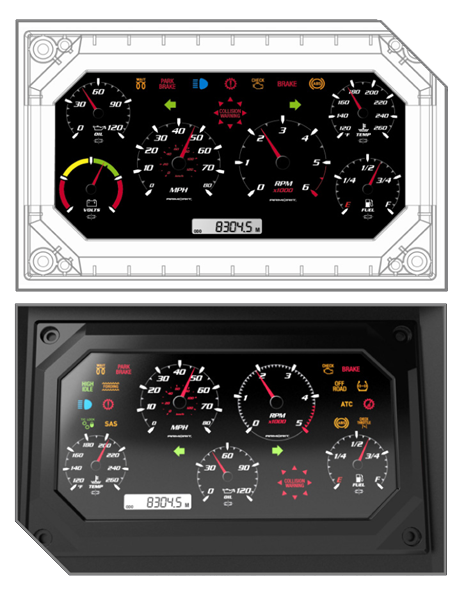 ARMORIT Integrated Instrument Clusters